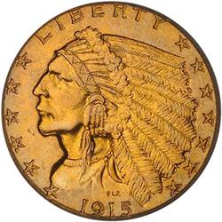 [L#0991] 1915 $2.50 PCGS MS65