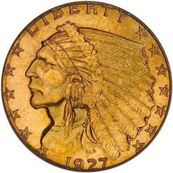[L#0994] 1927 $2.50 PCGS MS65