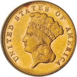 [L#1006] 1878 $3 PCGS MS61