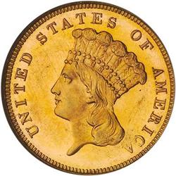 [L#1011] 1888 $3 NGC PF65 Cameo