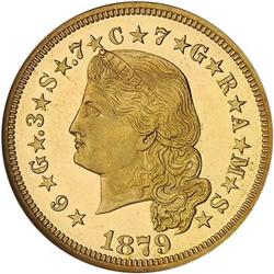 [L#1014] Trompeter 1879 Flowing Hair $4 NGC PF65 UCAM