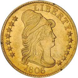 [L#1024] 1806 $5 RD 6 7X6 P MS61