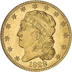 [L#1028] 1828 $5 N MS62