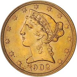 [L#1040] 1902-S $5 PCGS MS63