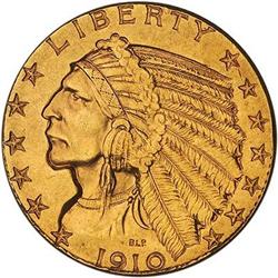 [L#1045] 1910 $5 MS64 (Numistrust certified)