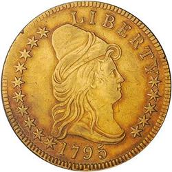 [L#1059] 1795 $10 13 LEAVES P MS35