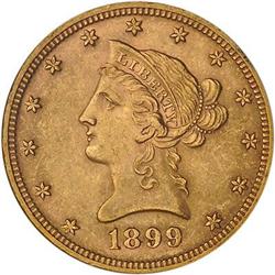[L#1082] 1899 $10 NGC MS61