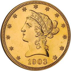 [L#1091] 1903 $10 NGC PF65
