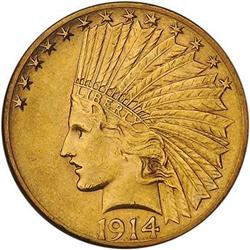 [L#1099] 1914-S $10 ANACS AU55