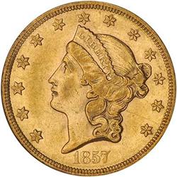 [L#1106] 1857 $20 N MS55