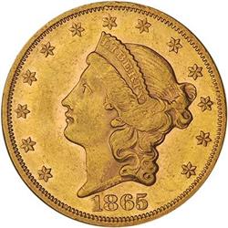 [L#1111] 1865 $20 N MS58