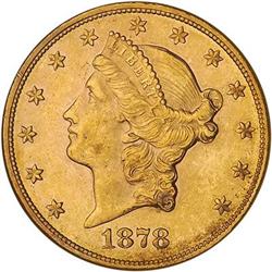[L#1114] 1878 DDR $20 ANACS MS62