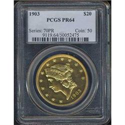 [L#1129] 1903 $20 PCGS PF64