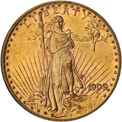 [L#1146] 1909/8 $20 NGC MS60