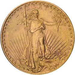 [L#1156] 1910-S $20 NGC MS65