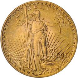 [L#1159] 1911 $20 P MS65