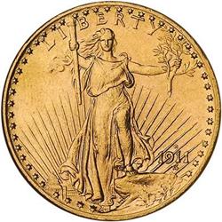 [L#1162] 1911-D/D $20 ANACS AU58