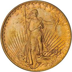 [L#1164] 1911-S $20 PCGS MS63