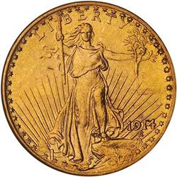 [L#1172] 1914-D $20 NGC MS63