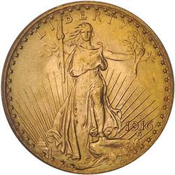 [L#1178] 1916-S $20 P MS66