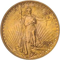 [L#1182] 1922 $20 PCGS MS65