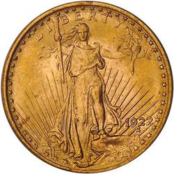 [L#1184] 1922 $20 PCGS MS64