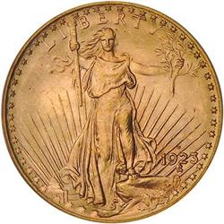 [L#1188] 1923-D $20 PCGS MS66