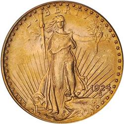 [L#1190] 1924 $20 PCGS MS66