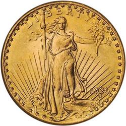 [L#1203] 1926 Triple Die Obv. $20 ANACS MS62