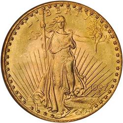 [L#1207] 1927 $20 NGC MS65