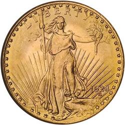 [L#1210] 1928 $20 NGC MS66 *