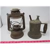 Image 1 : LOT OF 2 LANTERNS (BEACON) & BLOWTORCH (MODIFIED)