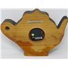 Image 2 : TEA POT WOODEN CLOCK (BATTERY OPERATED)