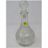 Image 1 : WINE DECANTER (CUT GLASS; 10")