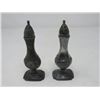 Image 1 : SALT & PEPPER SET *VINTAGE* (BP 24; FOOTED; SILVER ON LEAD)