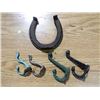 Image 2 : HORSE SHOE & COAT HANGERS *OLD*