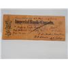 Image 3 : BANK ORDERS (IMPERIAL BANK OF CANADA) *1936 & 1939*