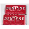 Image 1 : LOT OF 2 CHEWING GUM (ADAMS DENTYNE; 1950s)