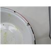 Image 8 : ENAMEL WARE BASINS (13.5" X 6.5"H & 16.5" X 4.25"H (VINTAGE)