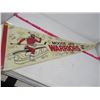 Image 1 : HOCKEY PENNANT (MOOSE JAW WARRIORS) *1990-91* (LAMINATED)