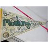Image 1 : HOCKEY PENNANT (MELFORT MUSTANGS) *1991-92* (LAMINATED)