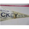 Image 4 : HOCKEY PENNANT (MELFORT MUSTANGS) *1991-92* (LAMINATED)