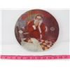 Image 1 : COLLECTOR PLATE (BRADFORD EXCHANGE) *DEER SANTY CLAUSE* (13TH IN ROCKWELL'S ANNUAL SERIES)
