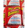 Image 2 : LOT OF *SEALED* 1991 BASEBALL BUBBLEGUM CARDS (QTY 79)binn v.