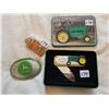 Image 1 : JOHN DEERE COLLECTOR LOT (KNIFE, BUCKLE, KEYCHAIN)