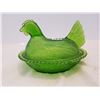 Image 2 : GLASS HEN ON NEST (7")