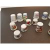 Image 2 : COLLECTOR THIMBLES (QTY 21) *20 ARE CERAMIC*