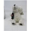 Image 2 : LOT OF 3 - SMALL COKE BEAR; GLASS JAR (32 OZ. W/METAL RING) & GLASS LID