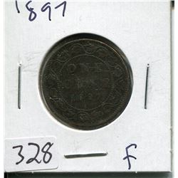 1897 CNDN LARGE 1 CENT PC