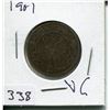 Image 1 : 1901 CNDN LARGE 1 CENT PC